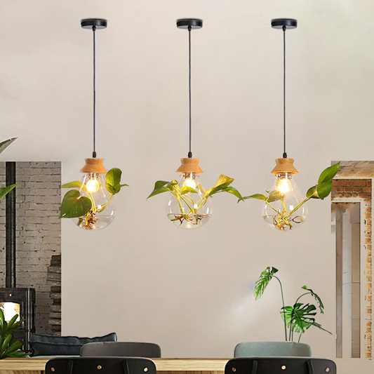 LumiNest Hydroponic Chandelier