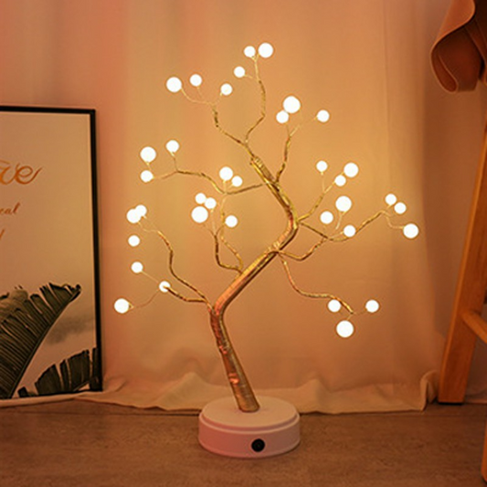 Christmas Fairy Bonsai LED Lamp