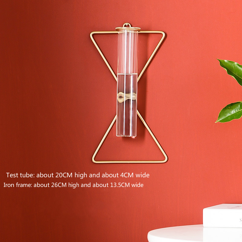 Geometric Wall Hydroponic Vase